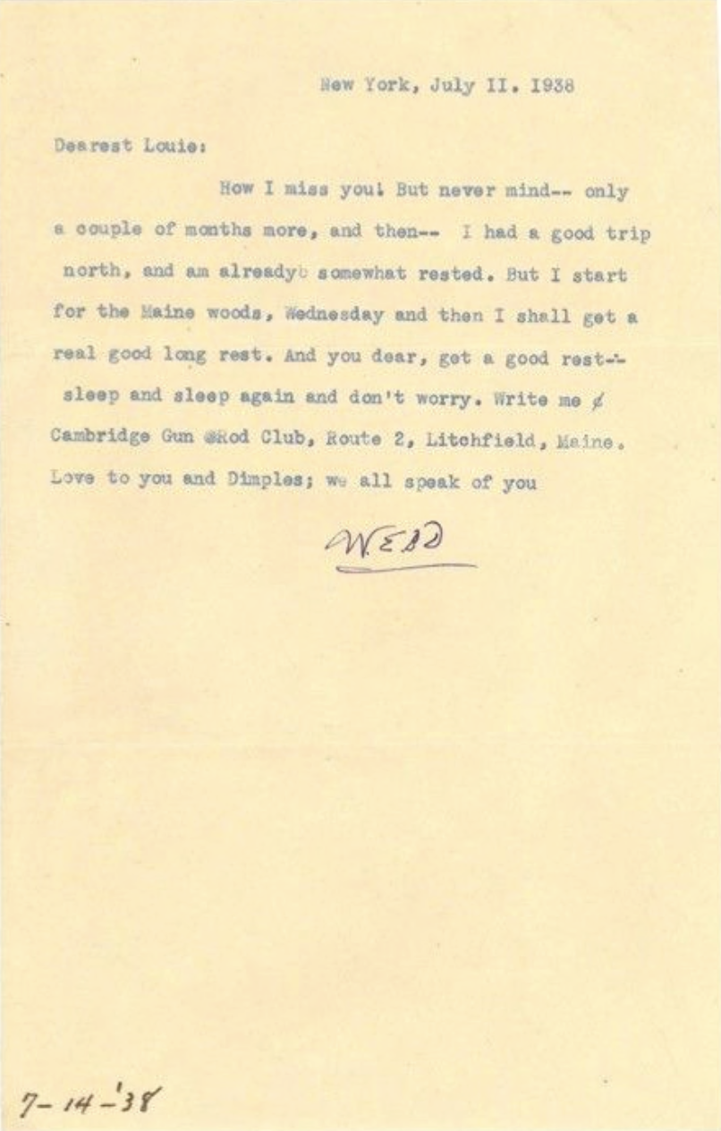 Letter from the Maine State Library to W.E.B. Du Bois, October 24, 1933