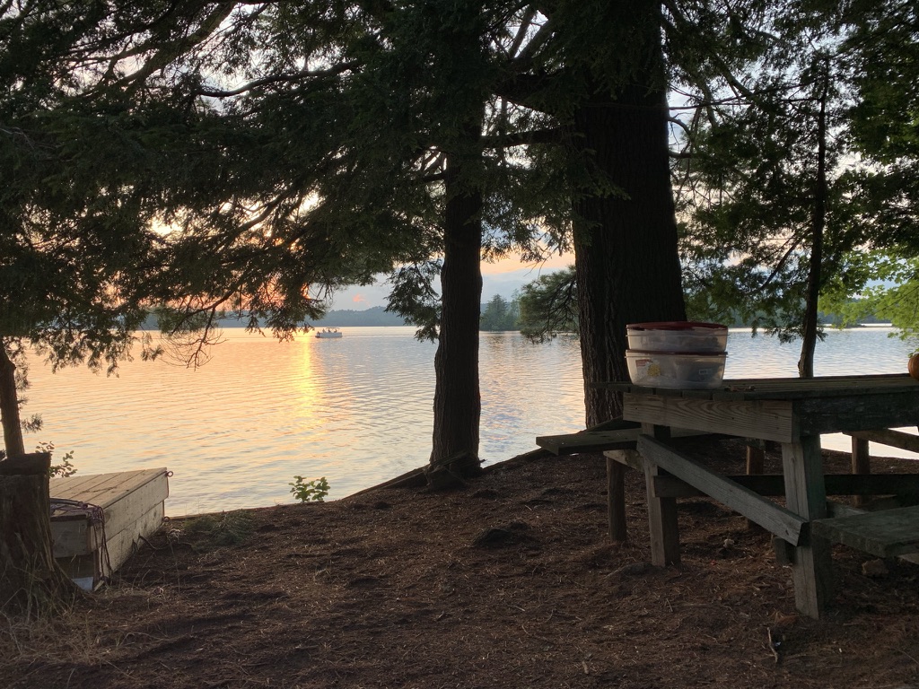 Dock at dusk